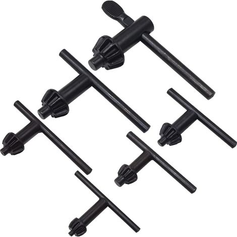 Perceuse-visseuse universelle, jeu de 6 forets de rechange, forets à métaux portables, forets à percussion, mandrin, forets de 20 mm, 16 mm, 13 mm, 10 mm, 6 mm et 4 mm. (1/5)
