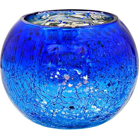 Porte-bougie en verre multiusage avec dégradé de couleurs électroplaqué pour bougies chauffe-plat - Décoration élégante (1/5)