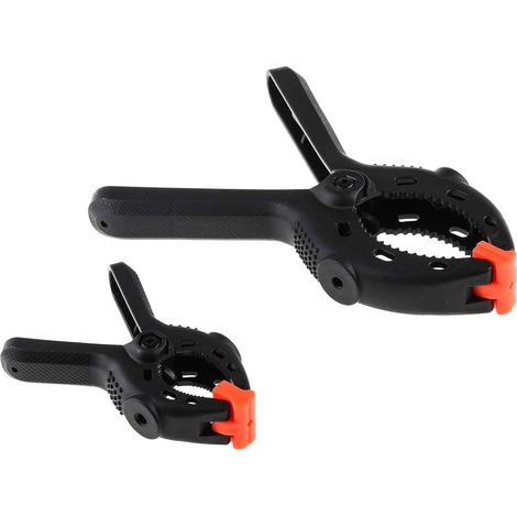 Jeu de pinces à ressort RS PRO, 70mm x 88mm ( Prix pour 1 Jeu )
