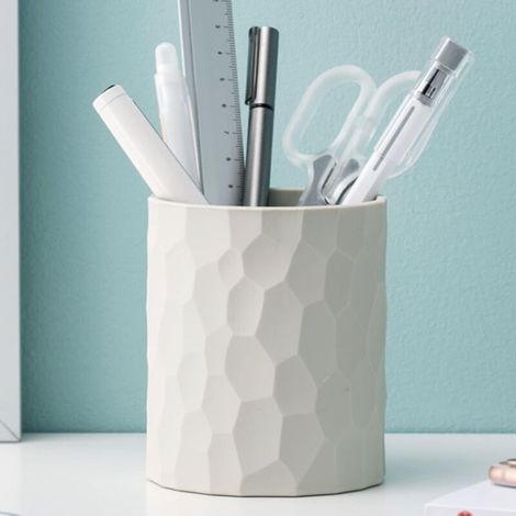 porte stylo en silicone étanche de style nordique pour bureau, Gris 8.510cm (1/4)