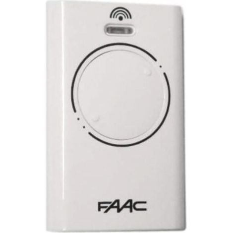 Pour télécommande radio XT2 868 SLH LR 868 MHz, blanche (1/2)