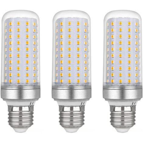 Pr Ampoule Led E27 Maïs 20w, AC220V, 2200LM Blanc Chaud 3000K, Non Dimmable, 200W Ampoule Halogène Équivalent, Ampoule Maïs Led pour Lustres, Plafonniers, Lampes de Table et Lampadaires, Lot de 3 (1/4)