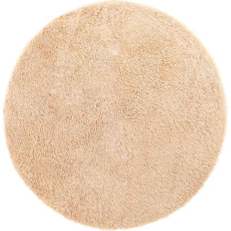 Maison Exclusive - Teppich Shaggy Hochflor NAVARRA Beige 100x100