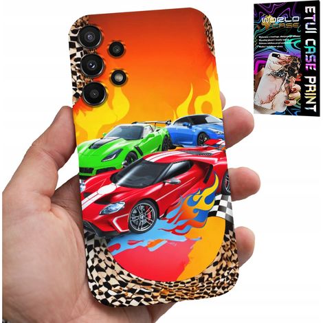 Hülle für Samsung Galaxy A32 5G – Für Kinder, Rennwagen + Glas (1/5)