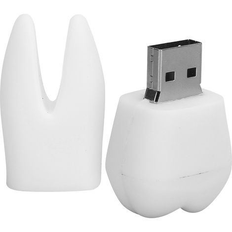 Clé USB 2.0 en forme de dent 3D, idéale pour le stockage de données, compatible avec ordinateurs de bureau, portables et tablettes (64 Go). (1/5)