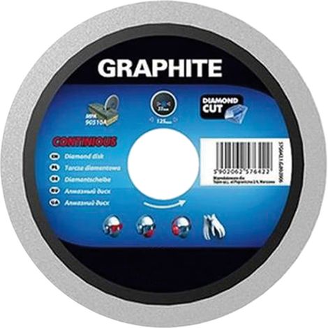 DISCO DIAMANTATO ø 180 mm - foro 22 mm  - GRAPHITE