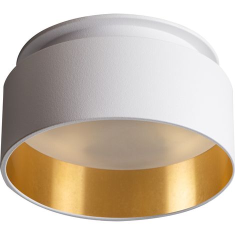 Spot Encastrable GOVIK – Bianco/Oro – Alluminio – Ø80mm  GU10/MR16 (1/5)