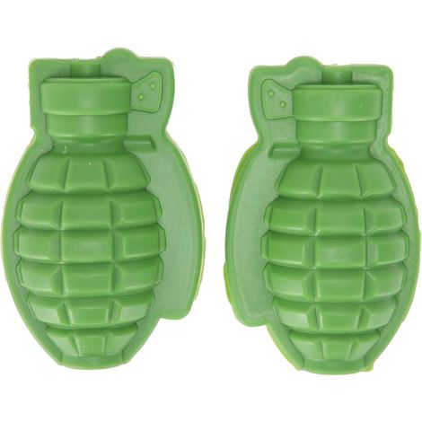 Moule à glaçons en forme de grenade, moule en silicone pour glaçons, récipient à glaçons, gros glaçons pour whisky, moule en silicone pour bombes de gras (1/5)
