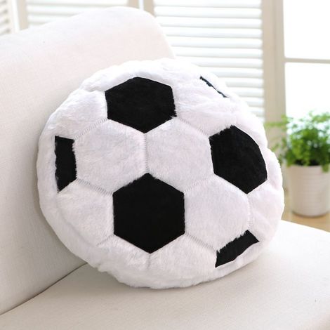 Coussin Football - 45 x 45 cm - Décoration Chambre Salon - Cadeau Fan Football - 1 Pièce (1/3)