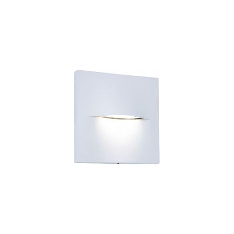 SEGNA PASSO QUADRO 'OPEN' colore bianco - 3 watt (1/4)