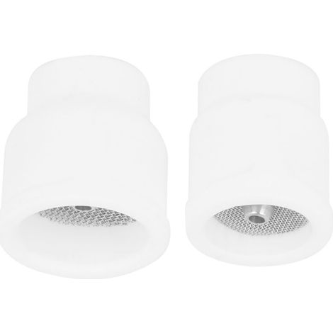 Set of 2 ceramic welding cups, for Agon WP-17/18/26/9/20 arc gun, manual tool 10 12 (1/5)