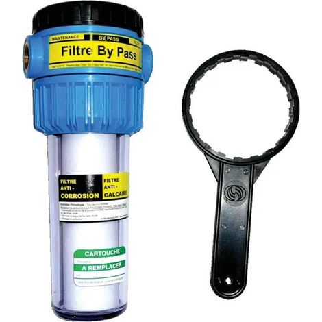 2-in-1-By-Pass-Filter, Anti-Korrosions- und Anti-Kalk-Filter