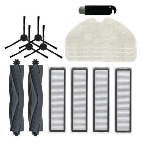 Pour Aspirateur Robot Dreame D10S/D10S Pro, Accessoires de Brosse LatéRale Principale, Filtre Hepa, Chiffons de Vadrouille, PièCes (1/5)