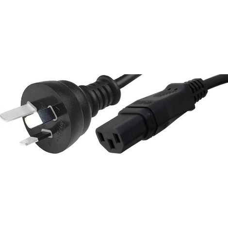 HAWA 1008256 appareils IEC Câble de raccordement noir 2.00 m (1/2)