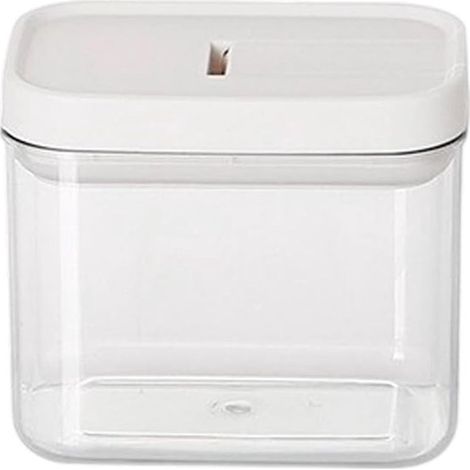 Recipientes herméticos para almacenar alimentos, recipientes sin plástico para alimentos secos, organizadores de despensa (1800 ml) (1/5)