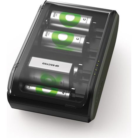 GP Batteries B631 Universalladegerät für NiMH-Batterien (1/2)