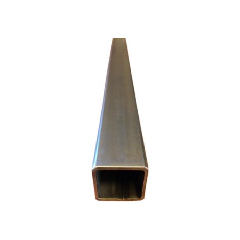 Tube carré acier galvanisé 20x20x1,5 mm - Longueur 160 cms (1/2)