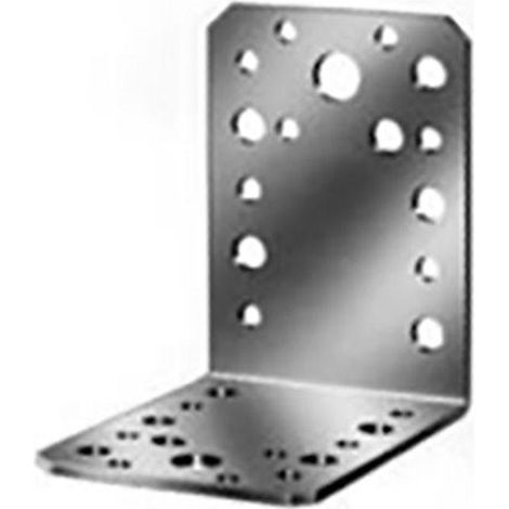 DUVER ángulo de unión. acero zincado. galvanizado. 90x90x65mm