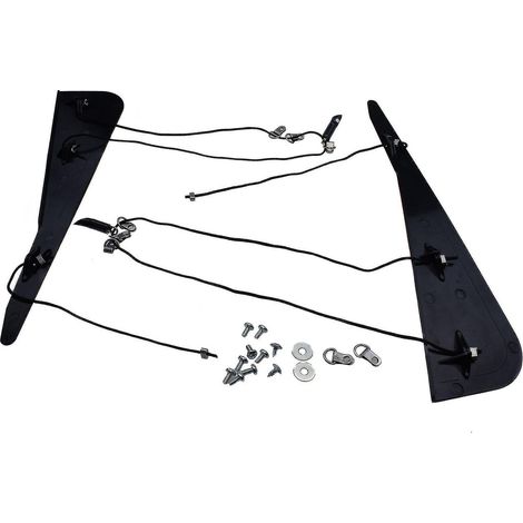 Kit de réparation de montant en C de capote pour BMW E46 325Ci 330Ci M3 54317135351 Yalo (1/5)