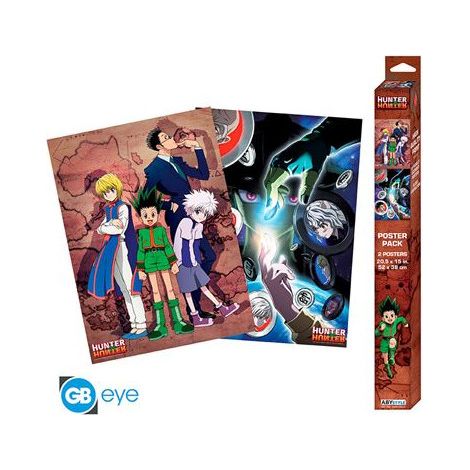 Poster Chibi - ABYstyle - HUNTER X HUNTER - 52x38 cm - Glänzendes Papier - Wanddekoration