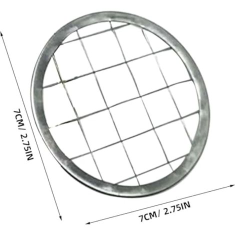 Lot de 10 inserts en métal réutilisables pour pots de fleurs Mason Jar 70 mm pour arrangements floraux et travaux manuels (1/5)