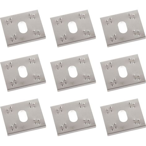 100 rondelles conductrices en acier inoxydable pour mise à la terre photovoltaïque, joint anti-foudre, protection contre la foudre, kit de 100 pièces (1/5)