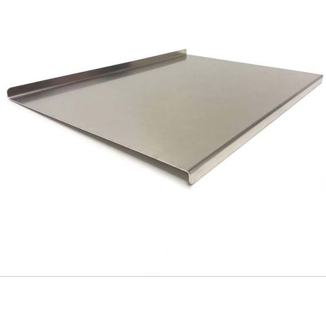 Spianatoia in acciaio inox per impastare pasta pizza dolci per cucina casa scegli la misura : 100x43,5x1,5 cm