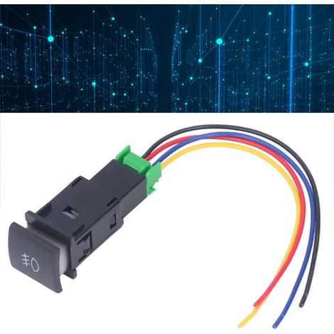 Kabelbaum für LED-Schalter, Nebelscheinwerferschalter mit Verkabelung, LED-Umrüstschalter, vorgebohrte Löcher. (1/5)