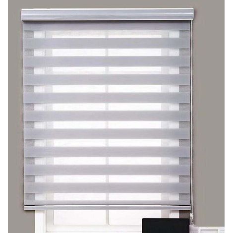 Tende oscuranti impermeabili e antiforatura, a doppio strato, per bagno, balcone, camera da letto, 100 x 150 cm, grigie, facili da installare.