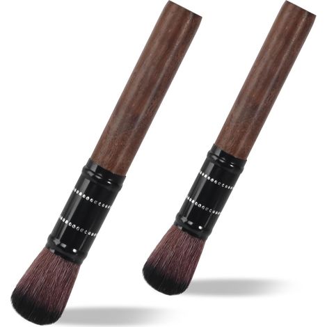 Brosse à Café 2 Pièces Brosse de Moulin à Café Brosse de Nettoyage pour Machine à Café avec Manche en ÉBèNe Outil de Café pour La Cuisine à Domicile Moulin à Café Machine à Expresso (1/5)