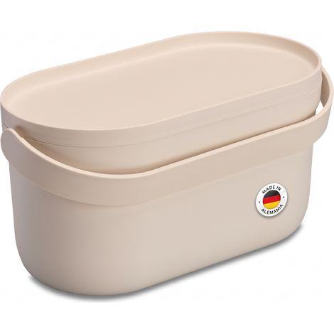 GARANTIA NOVA cubo para residuos orgánicos 5 litros beige arena (1/5)