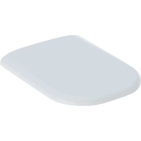 Geberit Smyle WC-Sitz mit Deckel und Absenkautomatik, weiß,
