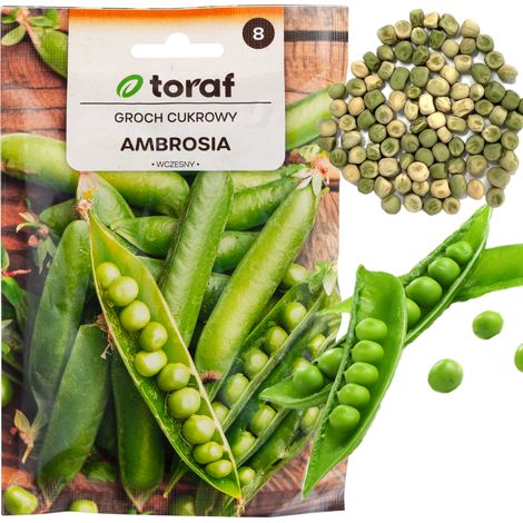 Pois sucriers W1062, pois Ambrosia précoces, pois primeurs, pois efficaces 50 g (1/5)