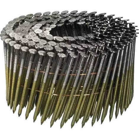 Clou carré torsadé en rouleaux plat - 2.5 X 65 mm - Boite de 7200 - SENCO - BT25APBF