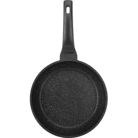 Antihaftbeschichtete Bratpfanne für Omeletts und Eier, hitzebeständiger Griff, flacher Boden für gleichmäßige Wärmeverteilung beim täglichen Kochen. (1/5)