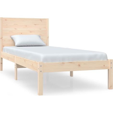 Maison Exclusive - Giroletto in Legno Massello 75x190 cm Small Single (1/5)