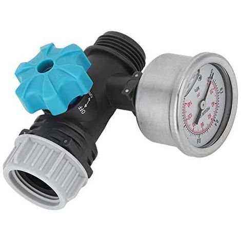 Water Pressure Reducer, Drip Pressure Reducer G3/4 Inch Water Pressure Regulator Valve Sprinkling, for Faucet Garden Lawn In Homes (1/3)