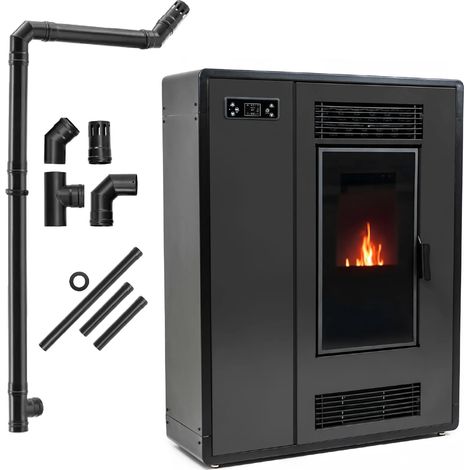 Poêle à granulés autonome 12 kW Thunder® ARIA-BLACK