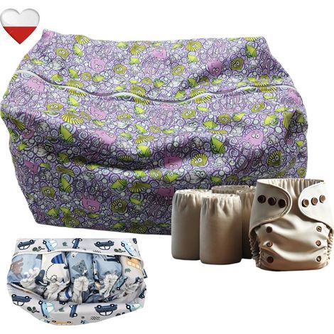 Bolsa de pañales de animales marinos, NappiMe (1/5)