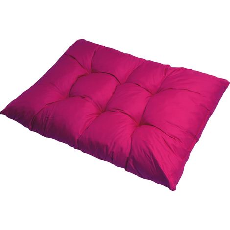 Coussin pour palettes 120 x 60 cm, coussins canapé, coussin de jardin, coussin de sol/ coussin palette in-extérieur Rose, SETGARDEN (1/4)