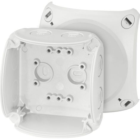 Hensel 62000041 Abzweigkasten (L x B x H) 62 x 93 x 93 mm Lichtgrau (RAL 7035) IP66, IP67, IP69 1 St