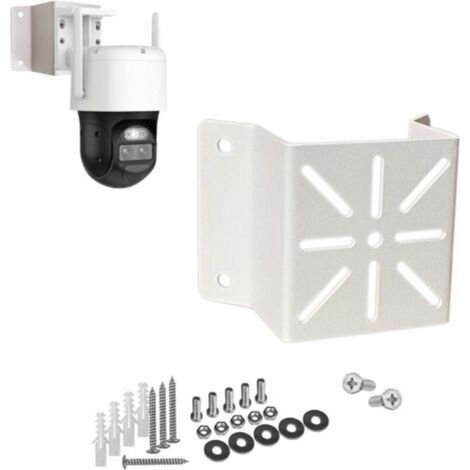 Support mural d'angle pour caméra IP WiFi, support de sécurité en métal massif, compatible avec les caméras dôme (1/5)