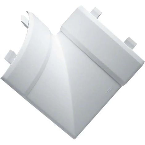 ANGLE PLAT POUR EK 40X40MM VW - COIN INTÉRIEUR POUR CONDUIT D'ANGLE HAGER EK4004059016