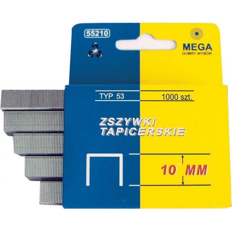 Grapas mega type 53 12 mm 1000 uds