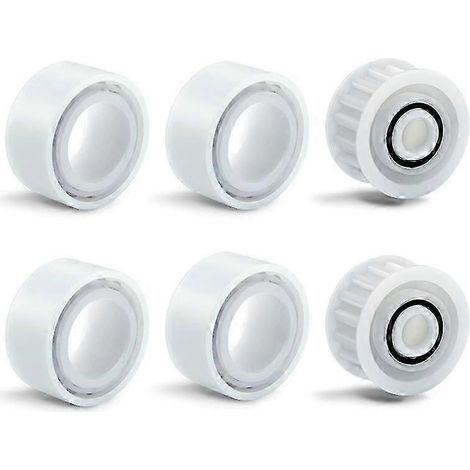 Amélioration du lot de 4 galets de guidage avec 2 poulies, référence 3884997-R6, compatible avec Dolphin CC (1/5)