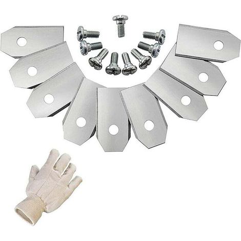 30 Lames de rechange pour Husqvarna Automower & Gardena robot tondeuse 0,6 mm