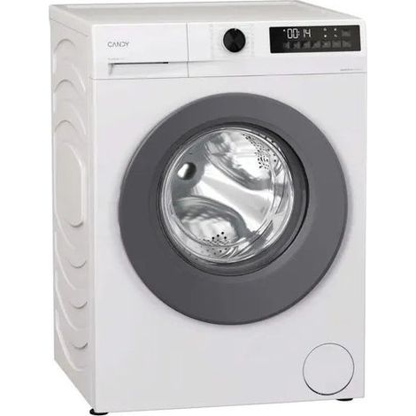 Candy ProWash 300, Lavatrice Carica Frontale 9 KG, 20% più efficente della classe A, 1400 giri, Bianco, Inverter, Fresh Vapor, 8 Cicli Rapidi, GD 49G8-S. Tipo di carica: Caricamento fron... - GD49G8-S