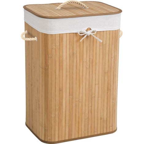 Panier à Linge Sac de Rangement Portable Corbeilles à Linge Pliable en Tissue Imperméable Organiseur des Vêtements Jouets avec Grande Capacité (X-Pink gris)