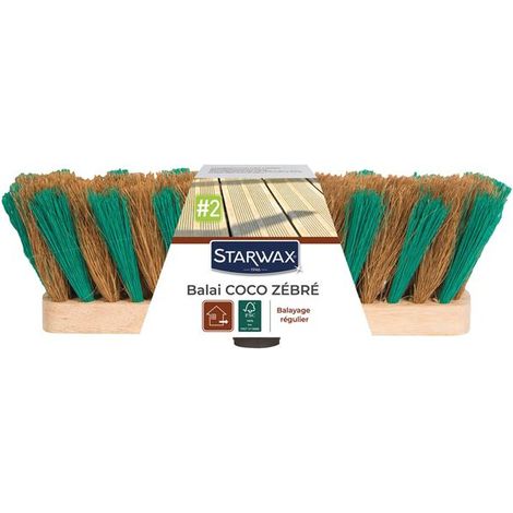 Coco Zebra Außenbesen - Starwax