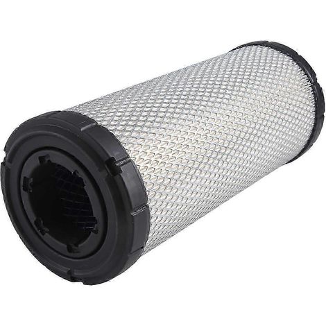 Cartouche de filtre à air pour pelle hydraulique Kubota, noir et blanc (1/5)